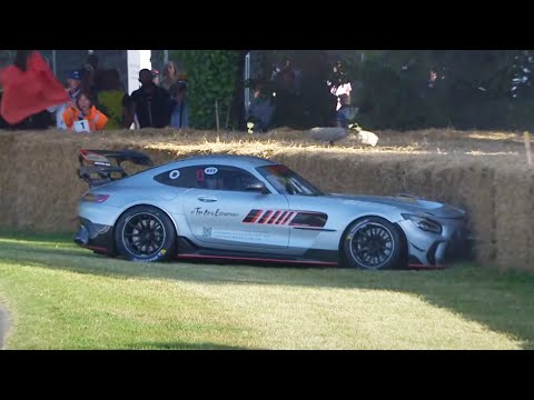 AMG GT Track Series CRASHES at Goodwood Festival of Speed