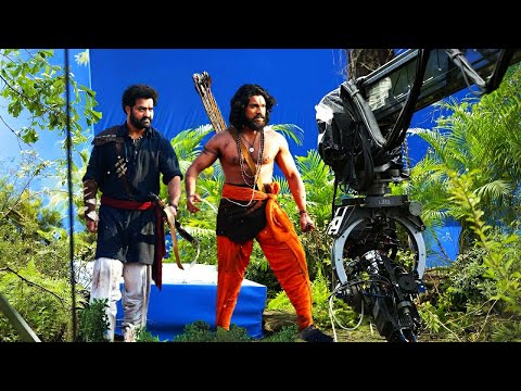 🔥RRR MOVIE behind the scenes | Making of RRR Movie | SS Rajamouli | NTR | Ramcharan