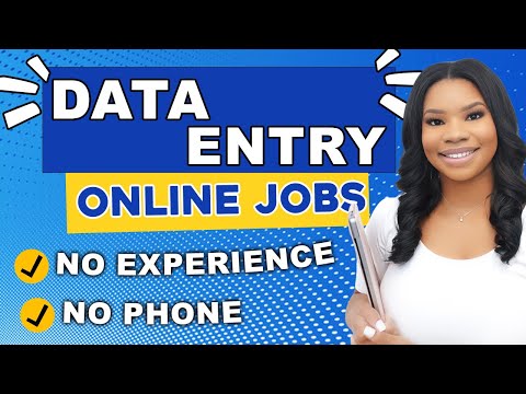 Easy $15/Hour: Data Entry Job (No Skills, No Phone)