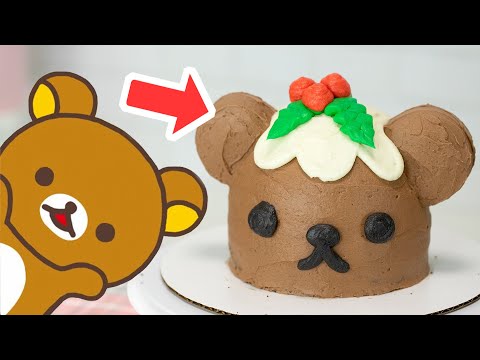 I Turned Rilakkuma into a Christmas Pudding!!