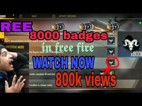 Free 8000 Badges In July Elite Pass Free Fire ? Kaise Milega ?Real Or Glitch ? 8000 Badges Missions