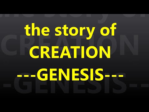 Holy Bible's GENESIS PART 1 - The Creation. Genesis chapter 1 verses 3 to 5 explained