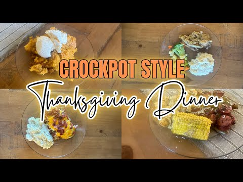 CROCKPOT Thanksgiving Recipes | Holiday Dinner Recipes | What's for Dinner | MEL COOP