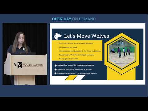 Open Day on Demand - WLV Sport