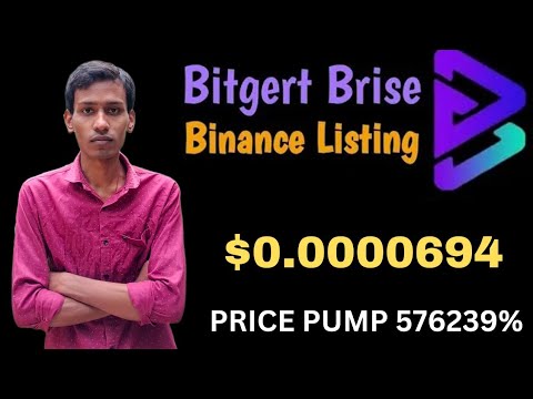 BRISE Coin Big News | Bitgert Supply Burn | BRISE Coin $0.0000694 | Binance Listing