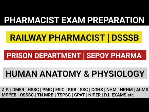 RAILWAY PHARMACIST EXAM PREPARATION | SEPOY PHARMA | PRISON DEPARTMENT | DSSSB | AIIMS | SSC etc.