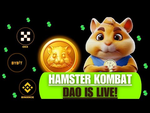 🚨 HAMSTER KOMBAT DAO LAUNCHED! GOVERNANCE POWER TO HOLDERS + STAKING LIVE! 💎