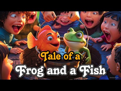 "The Brave Fish and the Curious Frog: A Tale of Adventure and Discovery | Kids' Moral Stories"