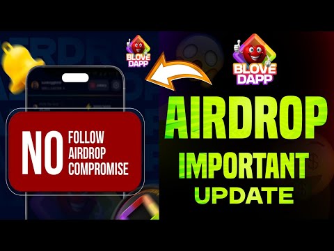 Blove Dapp Airdrop Important Update today | Blove Dapp Airdrop Option Not Sowing | Blove Dapp