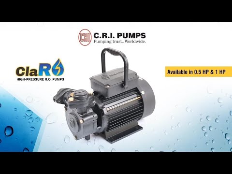 C.R.I. ClaRO - High-Pressure R.O. Pumps | Self priming Pumps.