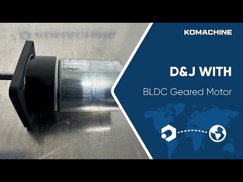 D&J WITH / BLDC Geared Motor (BL3640A-12V-06P + RB35SQ + 1/10) / INV-05567