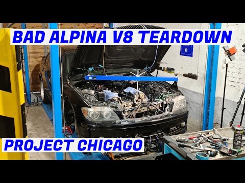 Broken Alpina Is Hiding Secrets and a NAIL, Literally - Supercharged B7 - Project Chicago: Part 2