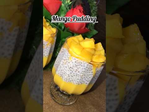 Mango Chia Seeds Pudding #trendingshorts #chiaseeds #pudding #mango #shorts #short #shortsfeed