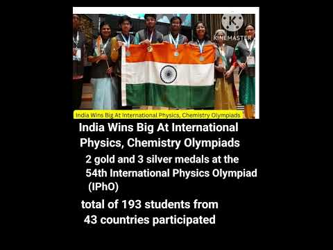 India win  physics and chemistry Olympiad #currentaffairs #news #gk #shorts #shortsvideo