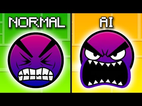 Oreo Stolen Normal Vs Ai Version | Geometry Dash Funny