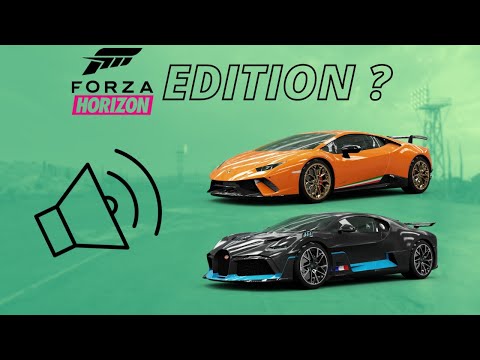 GUESS THE CAR BY THE SOUND | FORZA HORIZON EDITION