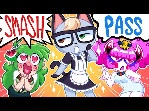 DRUNK ANIMAL CROSSING SMASH OR PASS! (with ChocoVania!)