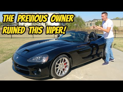 I accidentally bought the MOST ANNOYING Dodge Viper in the USA (it was also really CHEAP)