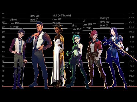 How Tall are Arcane Characters?