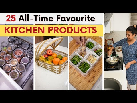 Collection of 25 Favourite Kitchen Products | Helpful Kitchen Essentials and Tools