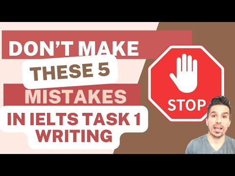 EASY & KEY TIPS FOR IELTS:  AVOID THESE MISTAKES IN TASK 1 WRITING (PART 2) #IELTS #IELTSTIPS