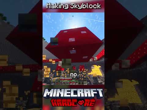 I Made Skyblock in Minecraft Hardcore #16