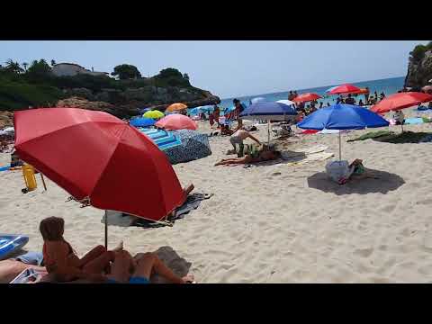 Cala Anguila Mallorca | Spain | Beach Walk 4K