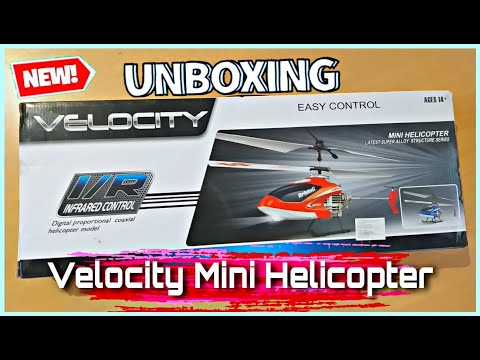 Velocity Helicopter Review | RC Helicopter Unboxing & Testing – Remote Control Helicopter