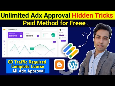 Google Adx instantly Approval trick🔥 High CPC CPM Rates | Best Ad Network for Your Website