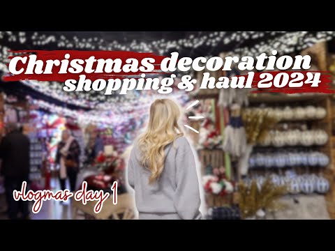 A CHRISTMASSY DAY! | DAY 1 VLOGMAS 2024