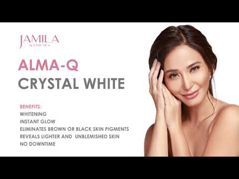 Jamila Aesthetics - Alma-Q Crystal White with Katrina Halili