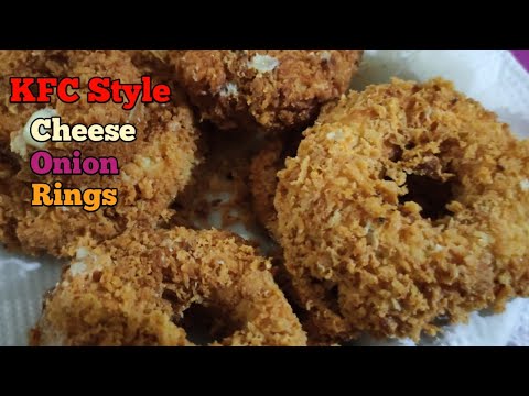 Cheese Onion Rings || How to make Crispy Onion Rings || Onion Rings in Telugu || by Sumasri recipes