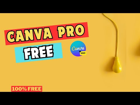 How to get Canva Pro for Free ? | How to get free canva pro | How to convert canva in to pro ?