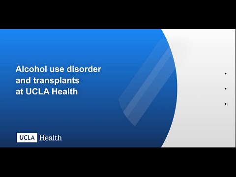 AUD: Alcohol Use Disorder and Transplants (English subtitles)