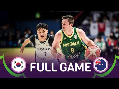 Korea v Australia | Full Basketball Game | FIBA Asia Cup Qualifiers 2025