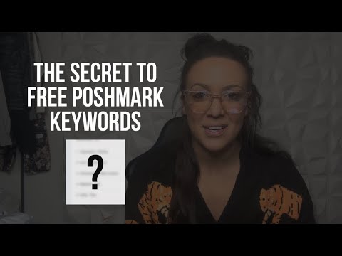 The Secret to FREE Poshmark Keywords!