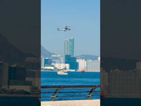 香港之旅：乘直升機看維港/Hong Kong Tour: Take a helicopter to see Victoria Harbour#香港#直升机#维多利亚海峡