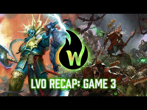 Warpfire LVO Recap: Round 3 - Skaven vs. Stormcast Battle Report