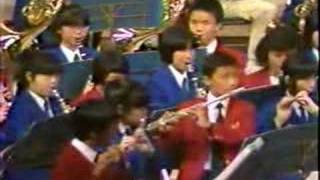 1812 Overture Part 2 - HKYSB + 習志野高校 (1986 Japan tour)