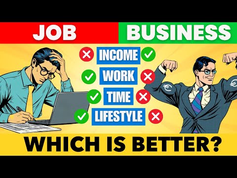 MIDDLE CLASS TRAP | Job करनी चाहिए या Business | Business V/s Job