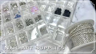 【セルフネイル】パーツ・収納紹介💎✨/ほぼSHEIN購入品🛍/ASMR/ジェルネイル