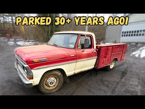 1971 Ford F250 Hasn't Seen the Road in Decades, Will it Run and Drive Home??