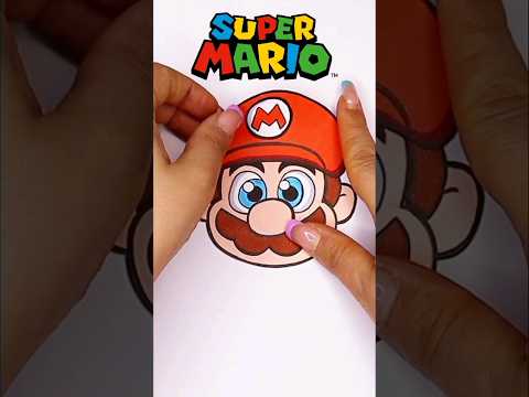 mario paper doll ##papercraft #drawing #paperdoll #diy #mario #supermario #nintendo #music #art