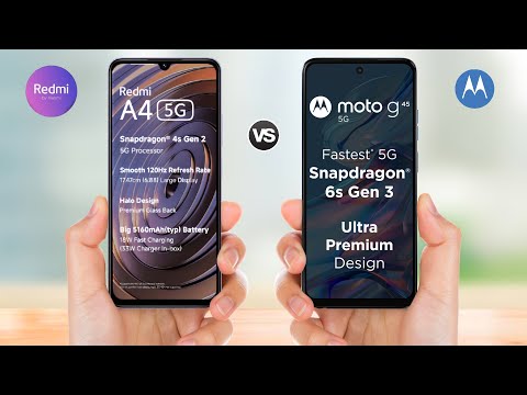 Redmi A4 5g vs Moto G45 5g || Full Comparison