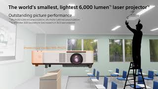 Meet the VPL-PHZ60 & VPL-PHZ50 Projectors