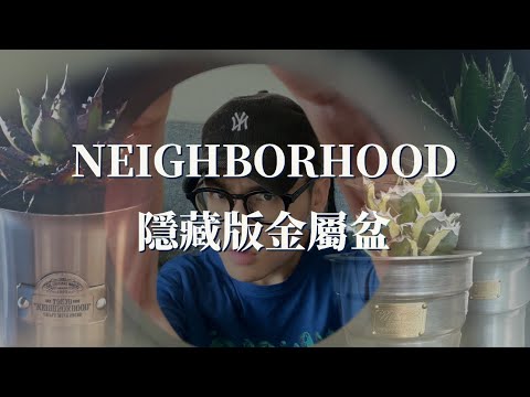 隱藏版Neighborhood金屬盆器!! 神似MASSES x M&M木村盆!! 百搭龍舌蘭【不專業DIY】