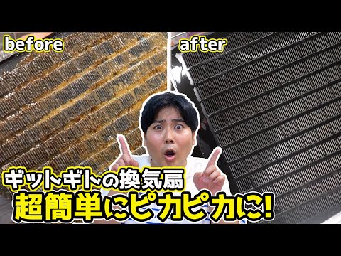 5年間 使い込んだ換気扇を綺麗にしてみた！