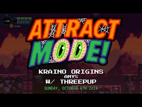 Attract Mode! - Kraino Origins (Any%) [w/ threepup]