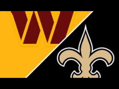 NFL Washington Commanders @ New Orleans Saints Full Game - Madden NFL 25