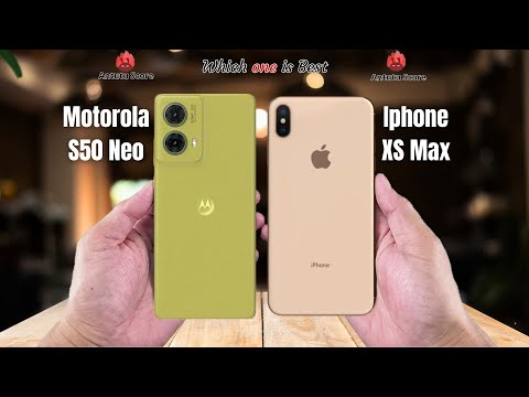 Motorola S50 Neo vs Iphone XS Max  Full comparison ⚡Which one is Best